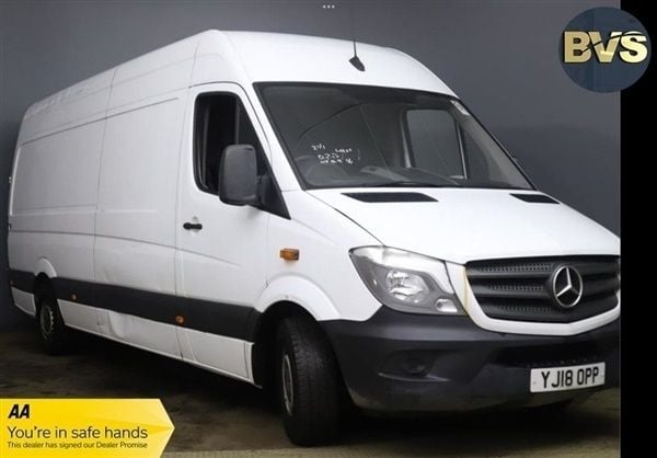 White Used 2018 Mercedes Sprinter Van | £9,180 (Good price) - Image 1/1