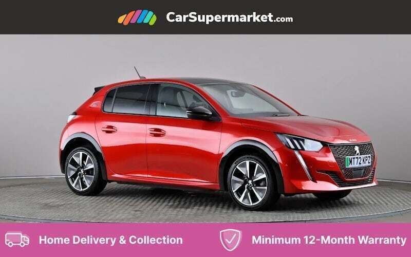 Red Used 2022 Peugeot e-208 GTi Hatchback | £12,197 (Fair price) - Image 1/4