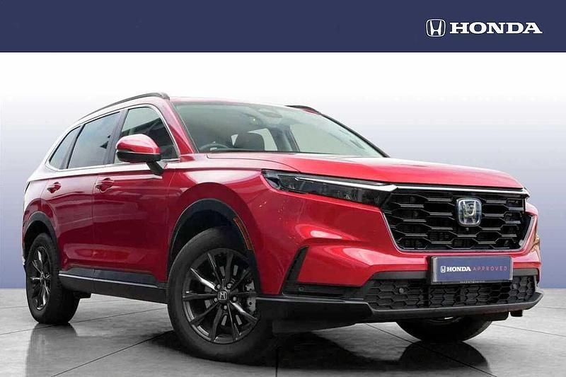 Crystal red Used 2025 Honda CR-V Advance SUV | £36,490 (Good price) - Image 1/4