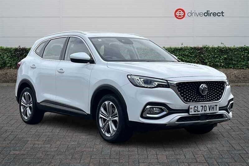 Solid arctic white Used 2020 MG HS Exclusive SUV | £15,848 (Fair price) - Image 1/4