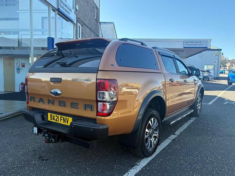 Used Ford Ranger Wildtrack 2021 Orange Pickup