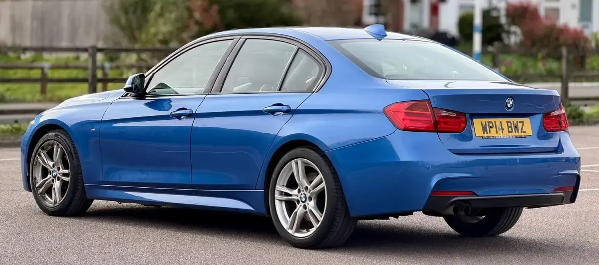 Used BMW 330 M Sport 2014 Blue Sedan