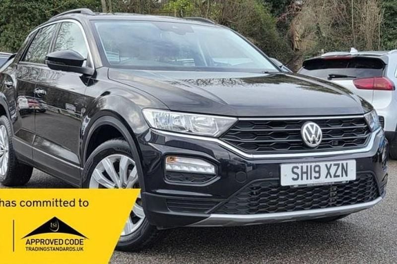 Black Used 2019 VW T-Roc SE SUV | £16,995 (Good price) - Image 1/1