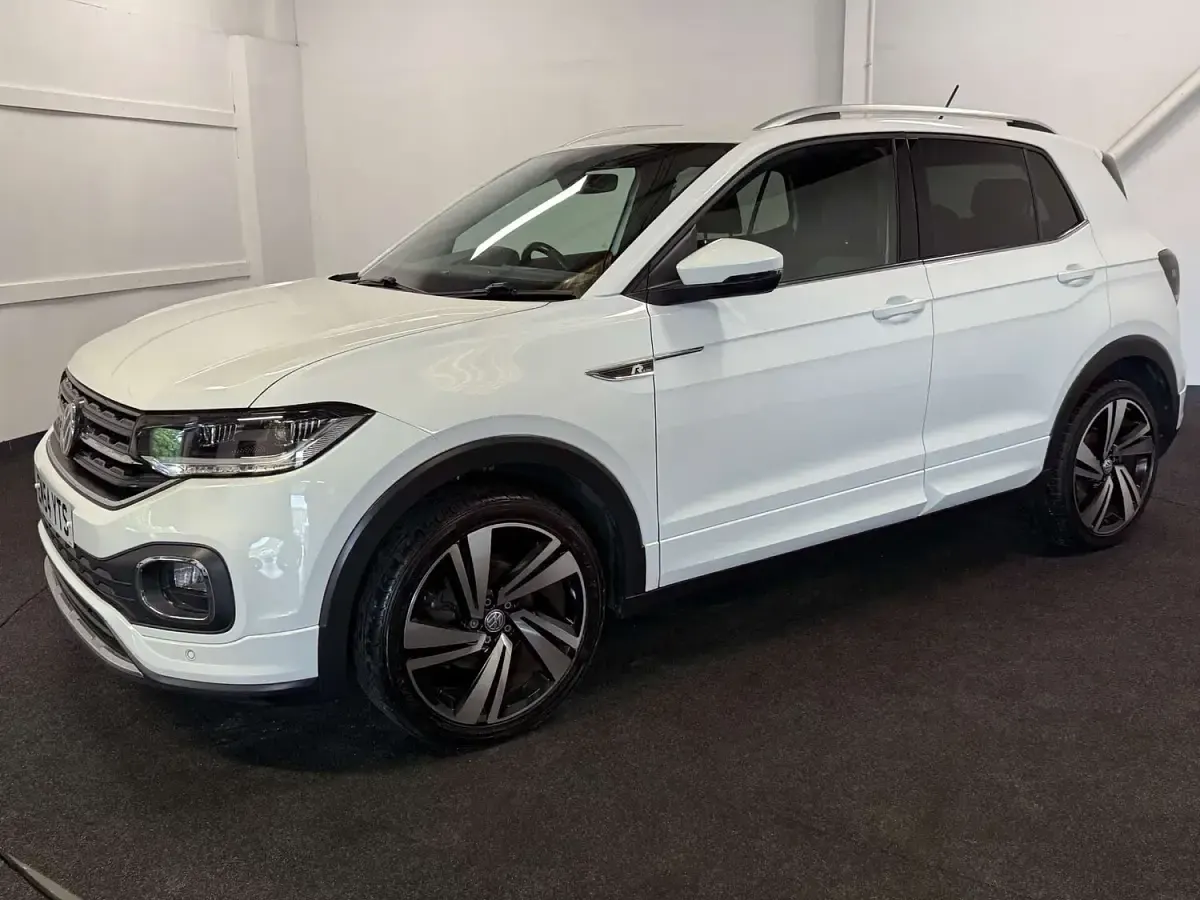 Used VW T-Cross R-line 115 HP (84 kW) 2019 White SUV
