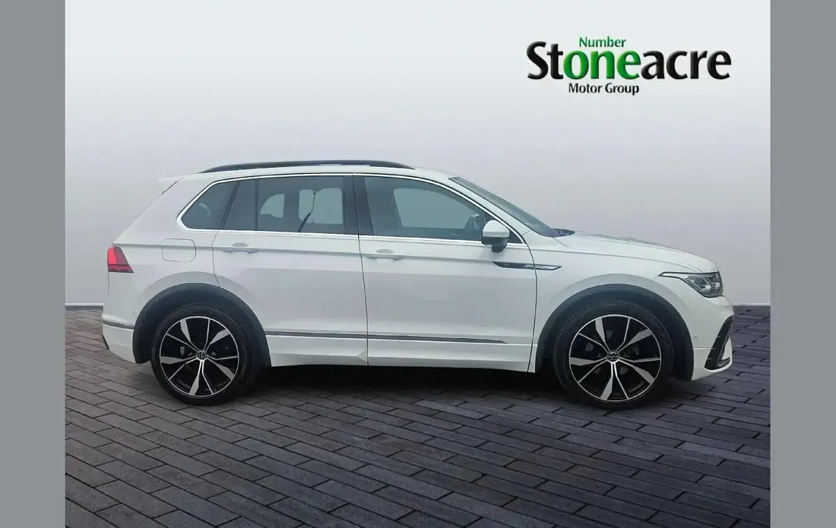 Used VW Tiguan R-line 147 HP (108 kW) 2021 White SUV