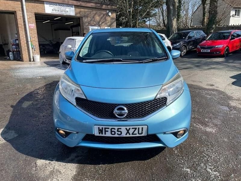 Used Nissan Note Acenta 80 HP (58 kW) 2015 Blue Hatchback