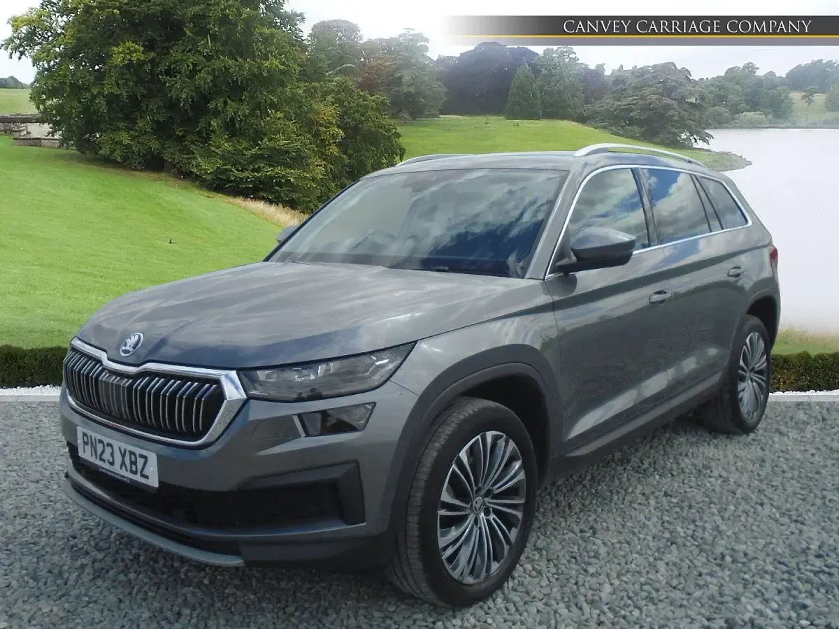 Used Skoda Kodiaq SE L Executive 150 HP (110 kW) 2023 Grey SUV