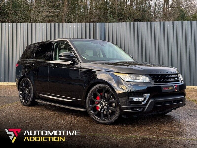 Black Used 2017 Land Rover Range Rover Sport Autobiography Dynamic SUV | £33,995 - Image 1/4