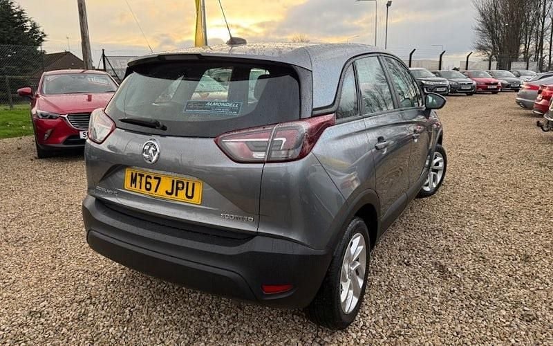 Used Vauxhall Crossland X S 99 HP (72 kW) 2017 Grey SUV