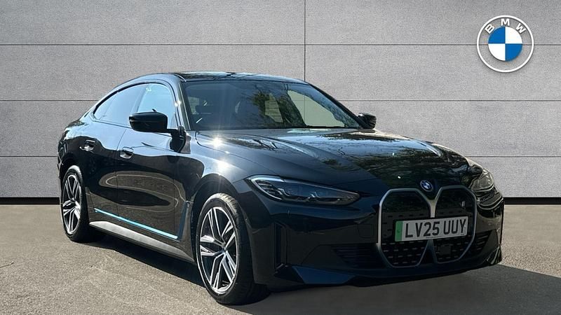 Black Used 2025 BMW i4 Sport Line Sedan | £34,471 (Good price) - Image 1/4