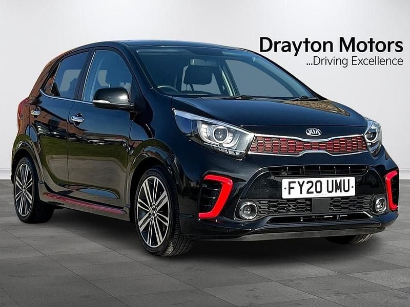 Used Kia Picanto GT-Line S 84 HP (61 kW) 2020 Black Hatchback