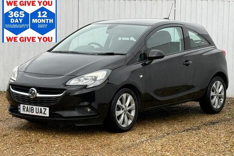 Used Vauxhall Corsa 90 HP (66 kW) 2018 Black Hatchback