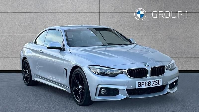 Silver Used 2018 BMW 430 M Sport Coupe | £19,975 (Fair price) - Image 1/4