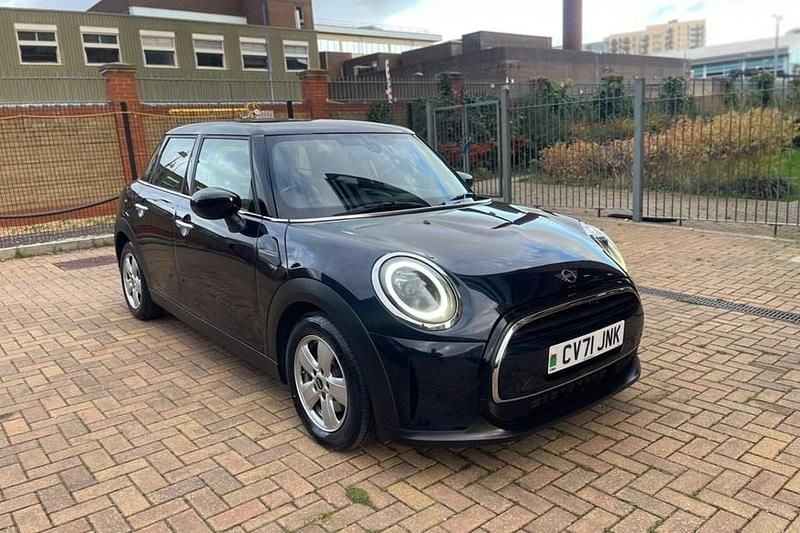 Used Mini Cooper Classic 2021 Blue/black Hatchback