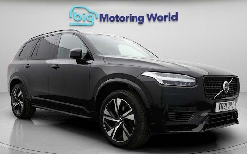 Black Used 2021 Volvo XC90 R-Design SUV | £37,600 (Good price) - Image 1/4