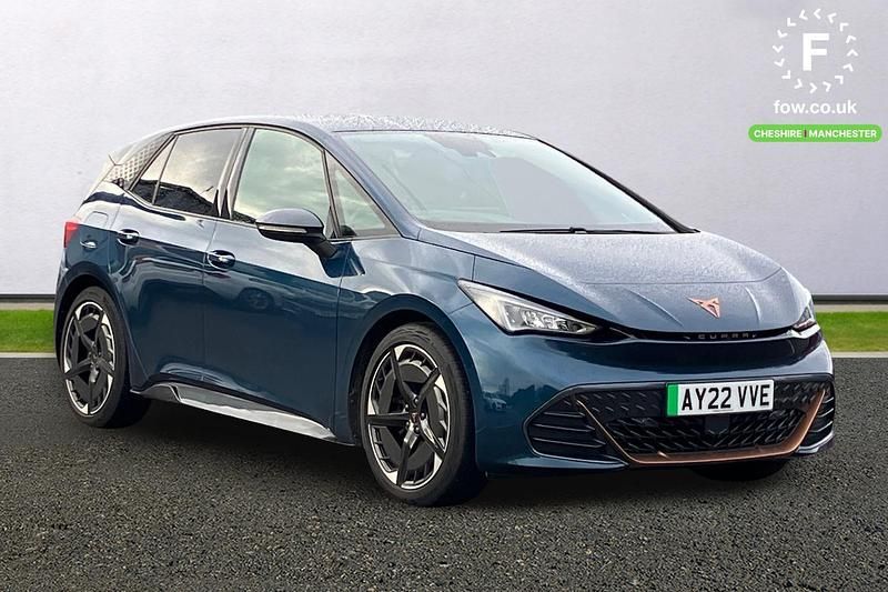 Used Cupra Born 150 kW (204 HP) 2022 Blue Hatchback