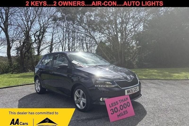 Black Used 2015 Skoda Fabia SE L Hatchback | £10,395 (Fair price) - Image 1/1