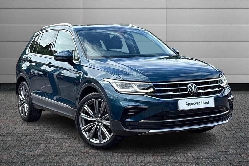 Blue Used 2024 VW Tiguan Elegance SUV | £29,999 (Fair price) - Image 1/4