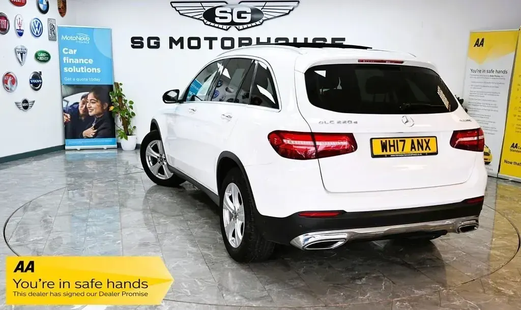 Usado Mercedes GLC220 Premium 2017 Branco SUV
