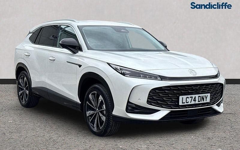 Used MG HS Trophy 170 HP (125 kW) 2024 Solid  arctic white SUV