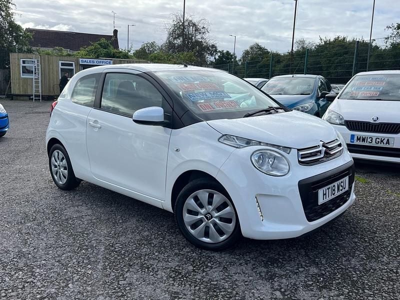 White Used 2018 Citroën C1 Feel Hatchback | £5,995 (Fair price) - Image 1/3