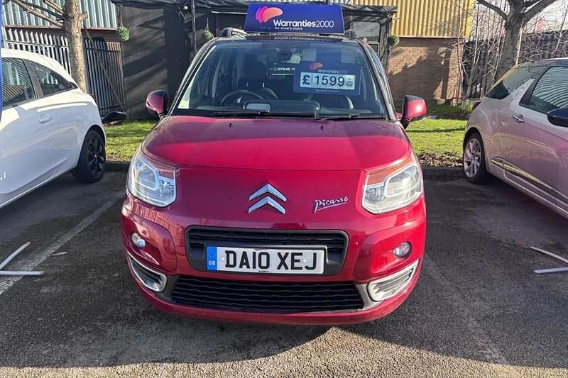 Used Citroën C3 Picasso Exclusive 90 HP (66 kW) 2010 Red MPV