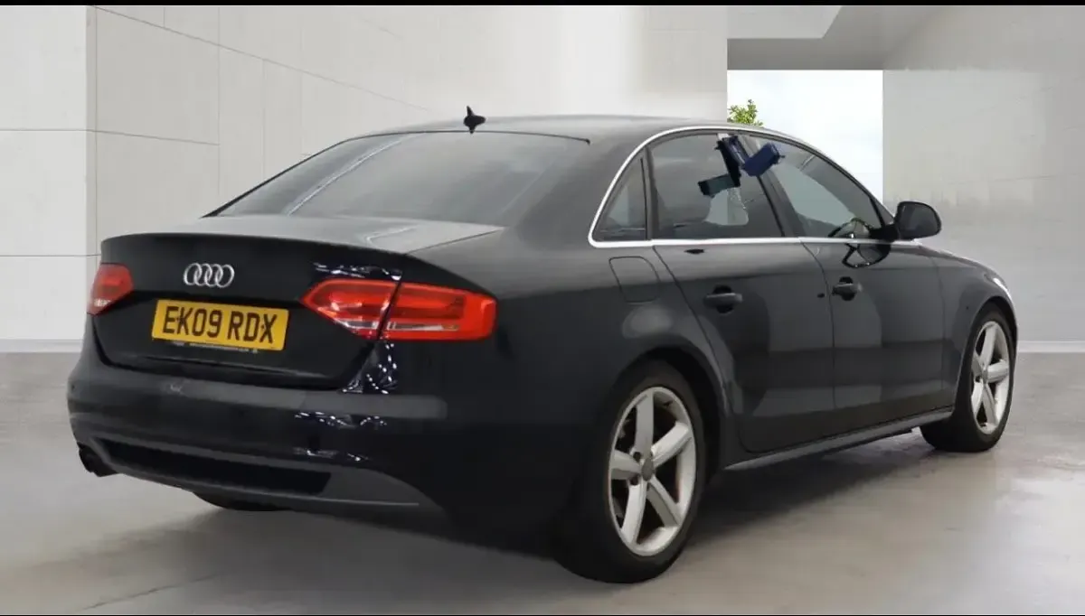 Used Audi A4 S-Line 211 HP (155 kW) 2009 Black Sedan