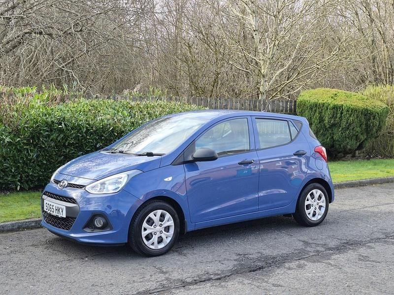 Used Hyundai i10 2016 Blue Hatchback