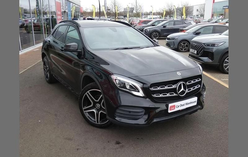 Used Mercedes GLA180 AMG line 120 HP (88 kW) 2019 Black SUV