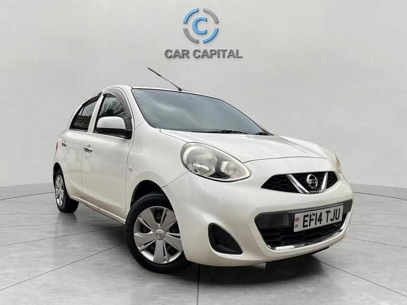 Used Nissan Micra Acenta 80 HP (58 kW) 2014 White Hatchback