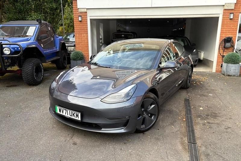 Grey Used 2021 Tesla Model 3 Long Range AWD Sedan | £15,495 (Fair price) - Image 1/1
