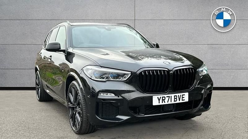 Black Used 2021 BMW X5 M Sport SUV | £43,588 (Fair price) - Image 1/4