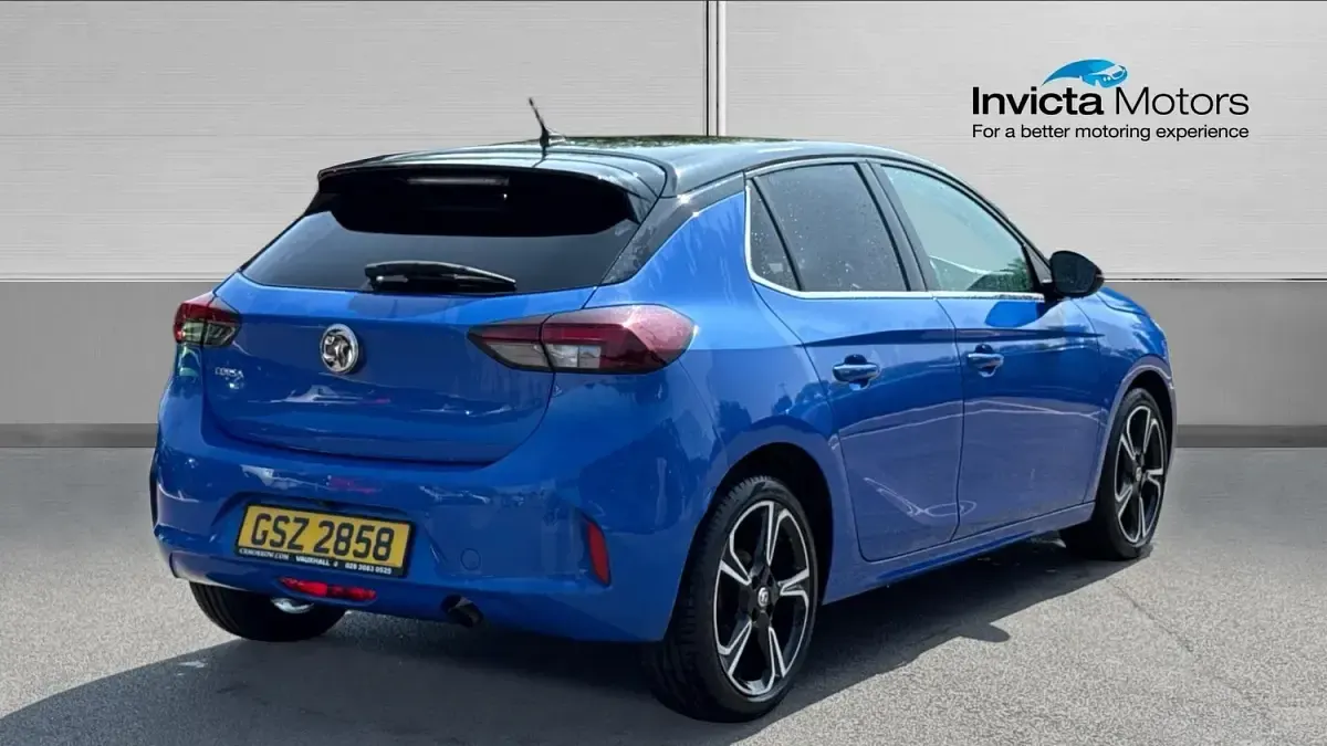 Used Vauxhall Corsa Edition 75 HP (55 kW) 2022 Voltaic blue metallic Hatchback