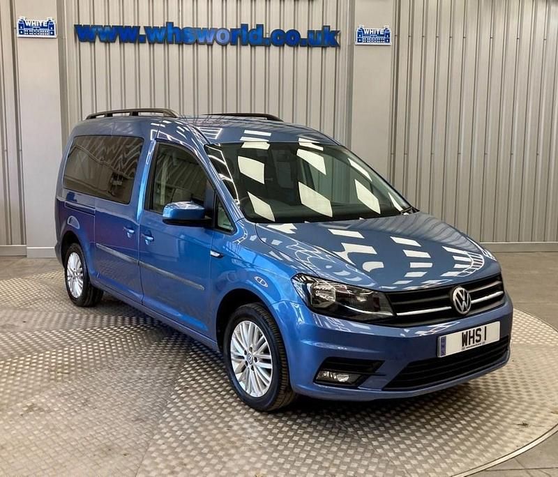 Blue Used 2017 VW Caddy Maxi MPV | £10,995 (Super price) - Image 1/4