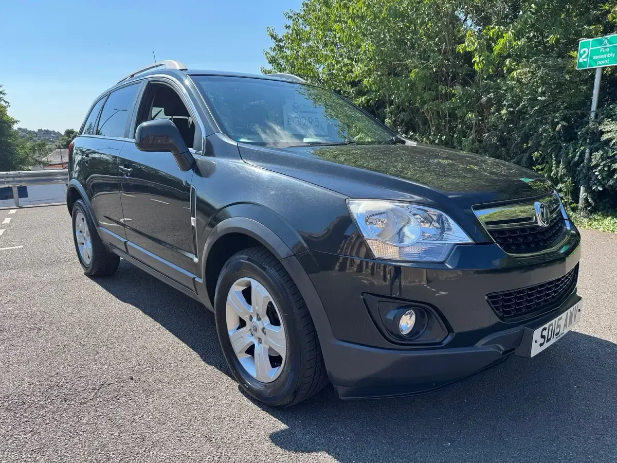 Used Vauxhall Antara 163 HP (119 kW) 2015 Black SUV