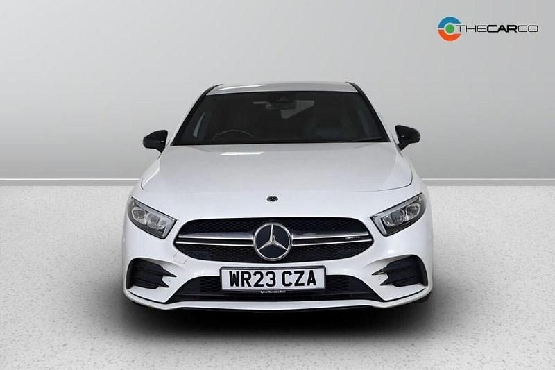 Used Mercedes A35 AMG Premium 2023 White Hatchback