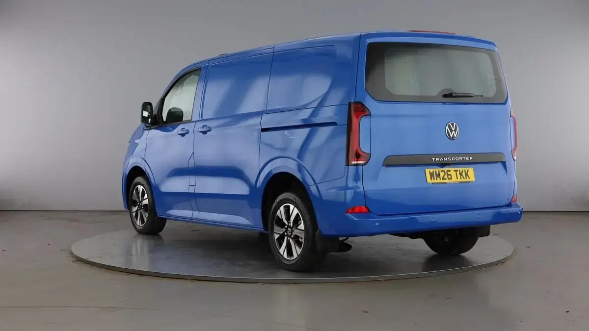 New VW T7 Pro 2026 Blue Van