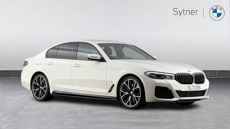 White Used 2021 BMW 530 M Sport | £31,000 (Fair price) - Image 1/4