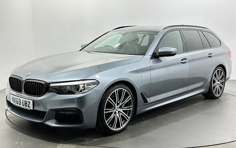 Used BMW 530 M Sport 265 HP (194 kW) 2019 Blue Estate