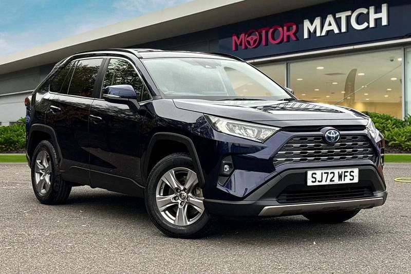 Blue Used 2022 Toyota RAV4 Hybrid SUV | £21,999 - Image 1/4