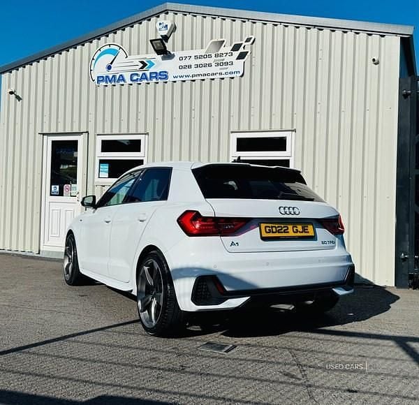 Used Audi A1 S-Line 2022 White Hatchback