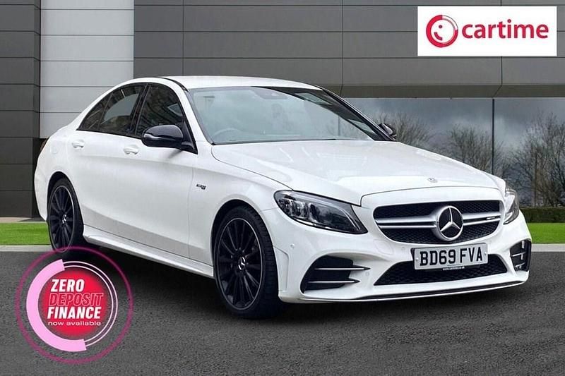 White Used 2019 Mercedes C43 AMG Premium Sedan | £25,990 (Fair price) - Image 1/4