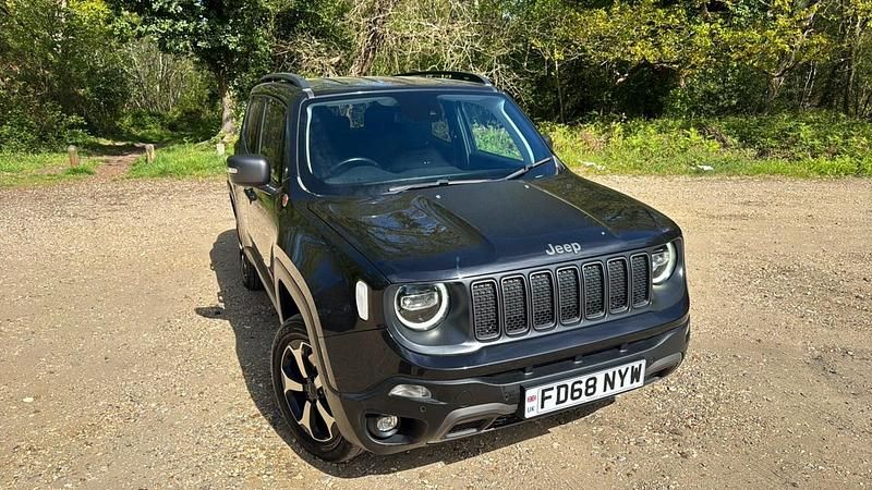 Used Jeep Renegade Trailhawk 170 HP (125 kW) 2018 Black SUV