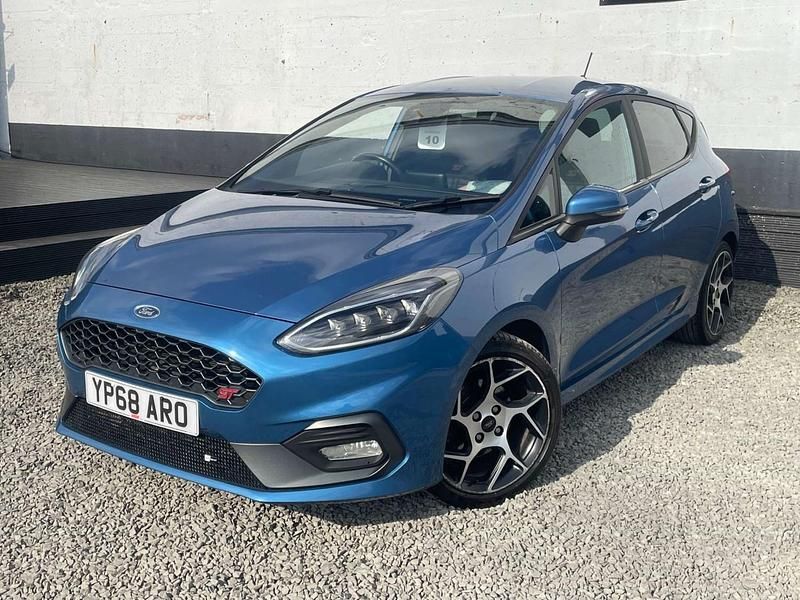 Used Ford Fiesta ST 2018 Blue Hatchback