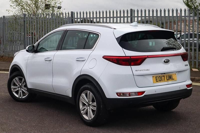 Used Kia Sportage 115 HP (84 kW) 2017 White SUV