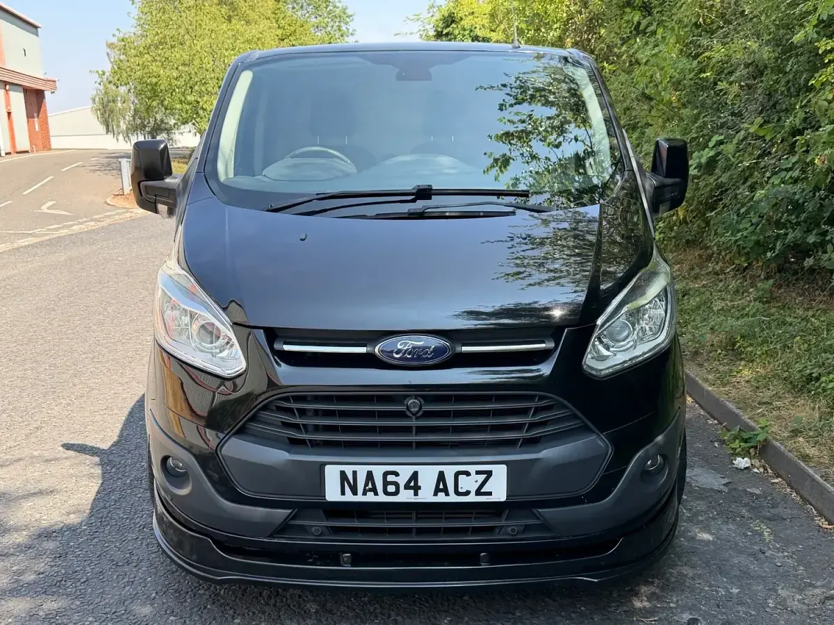 Used Ford Transit Custom Limited 125 HP (91 kW) 2014 Black Van
