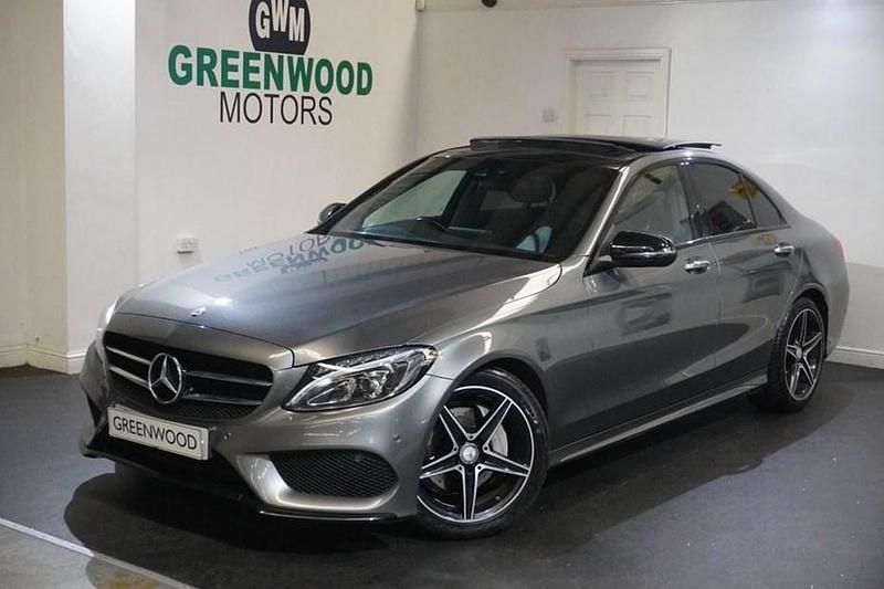 Grey Used 2017 Mercedes C220 AMG line Sedan | £12,990 (Fair price) - Image 1/1