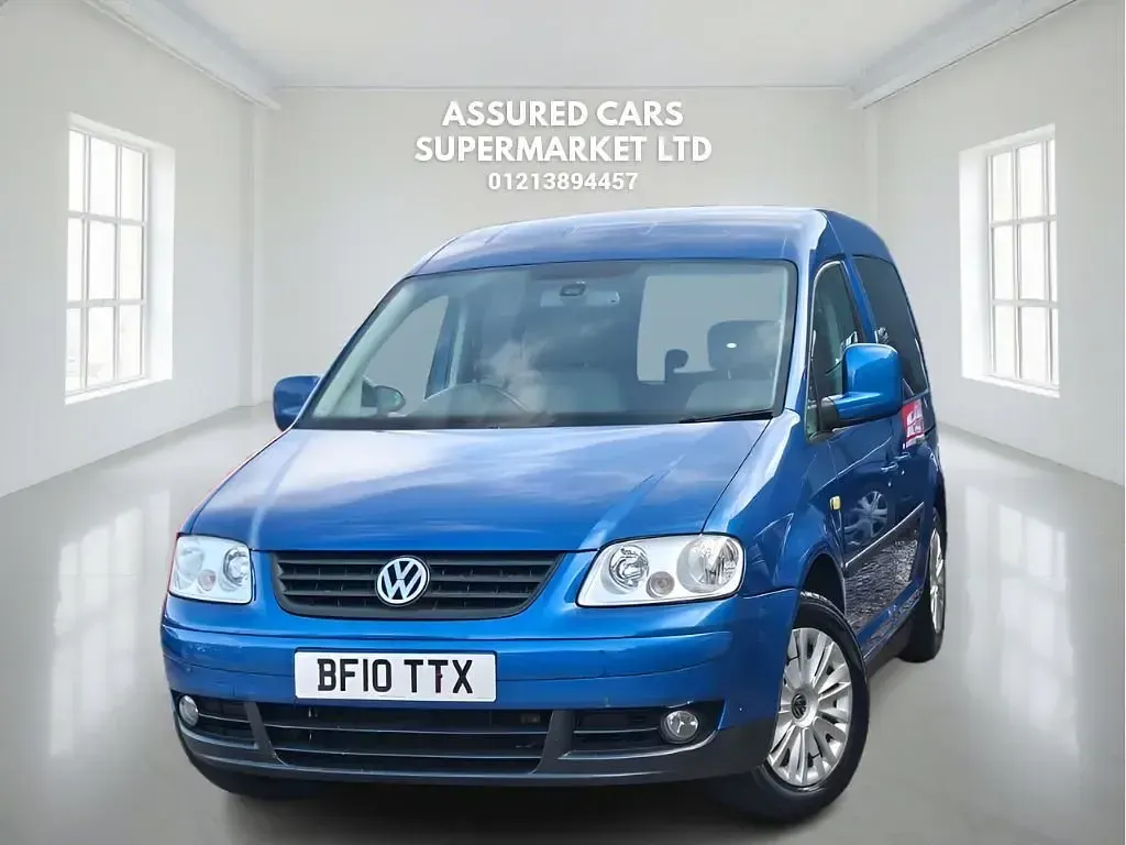 Used VW Caddy 104 HP (76 kW) 2010 Blue MPV