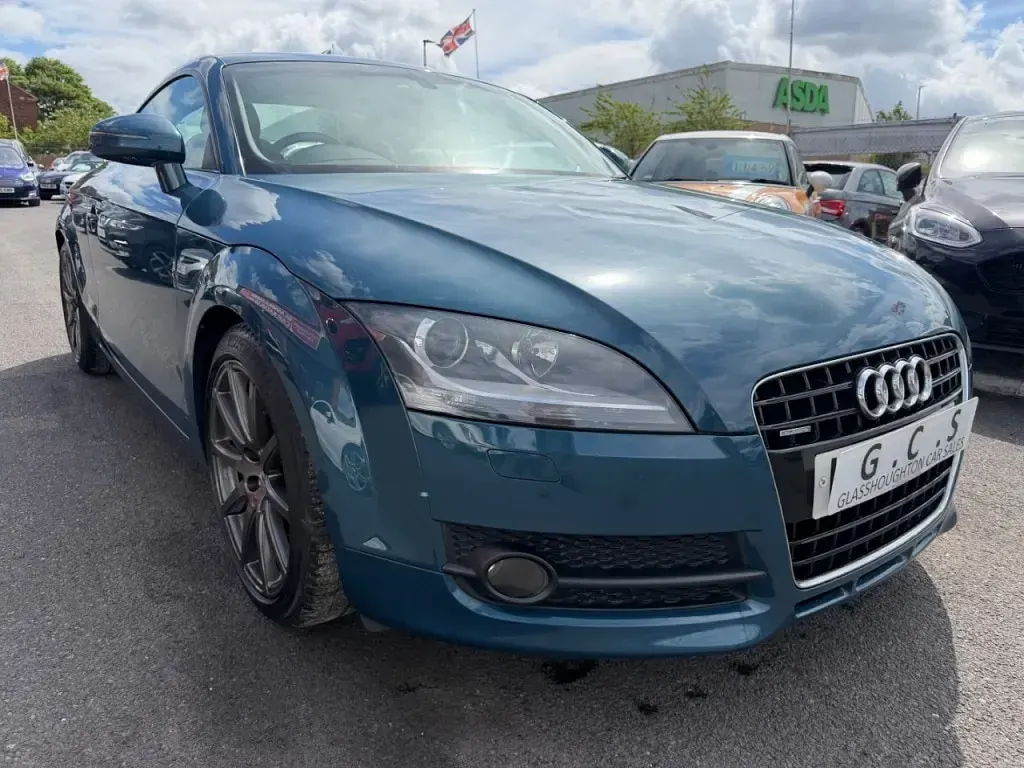 Used Audi TT 250 HP (183 kW) 2008 Blue Coupe