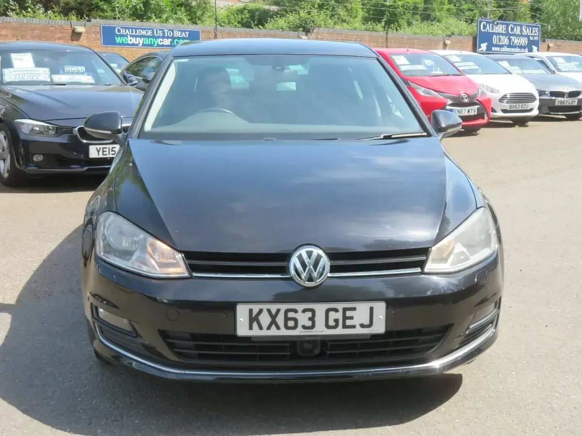 Used VW Golf VII GT 2013 Black Hatchback